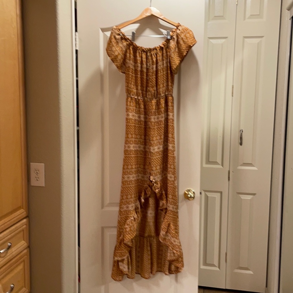 Off the shoulder dress